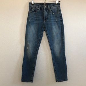 Lucky Brand Bridgette High Rise Crop Jeans
